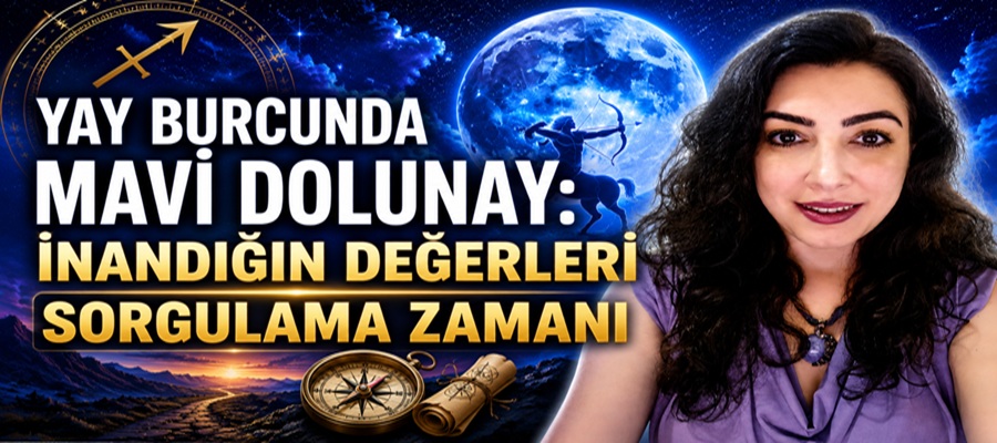 YAY BURCUNDA MAVİ DOLUNAY